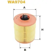 WIX FILTERS Luftfilter WA9704