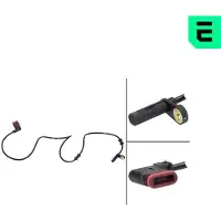 OPTIMAL ABS Sensor Raddrehzahl Hinten Rechts passend für MERCEDES-BENZ C-Klasse Limousine (W203) 06-S106