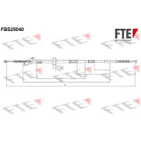FTE Seilzug, Feststellbremse 9250629