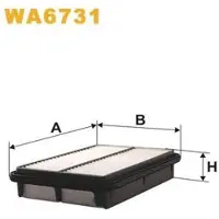 WIX FILTERS Luftfilter WA6731