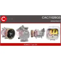 Casco Kompressor, Klimaanlage Genuine CAC71026GS