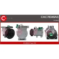 Casco Kompressor, Klimaanlage Brand New HQ CAC78346AS
