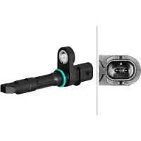Hella Sensor Raddrehzahl 2-polig Hallsensor für u.a. MERCEDES-BENZ A-KLASSE