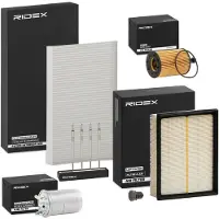 RIDEX Inspektionspaket Filterset für AUDI A4 Avant (8ED, B7) A4 Limousine (8EC, B7)