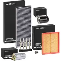 RIDEX Inspektionspaket Filterset für AUDI A4 Limousine (8D2, B5) A4 Avant (8D5, B5) für VW PASSAT Variant (3B5) PASSAT (3B2)