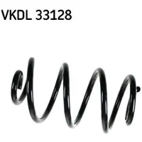 Skf Fahrwerksfeder VKDL 33128 für Renault Modus Grand