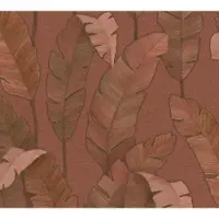 Living Walls Vliestapete "Metropolitan Stories. Travel Styles. Blättertapete" gemustert matt neutral glatt Tapete Floral Modern Chic 3D-Effekt Strukturiert Elegant Tapeten Flur