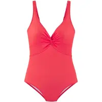 LASCANA Badeanzug in Koralle - 38F-Cup