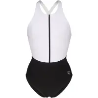 Arena Badeanzug Damen Shapewear Silvia C-Körbchen - Black-white-black - 44