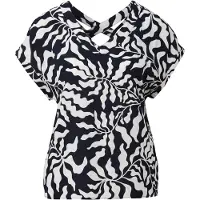 s.Oliver Bluse 2142305 Dunkelblau Relaxed Fit