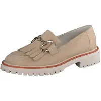Paul green 2734-013 Damenslipper, Leder, Sabbia (Beige), supersoft - Damenschuhe Slipper / Trotteur, Beige, leder (royal nubuk), absatzhöhe: 20 mm