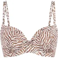 Lingadore Gemoldefer Bikini BH Crazy wild & fun | Grösse: 90B | Farbe: Braun/Print