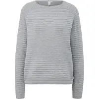 s.Oliver -qs Pullover Grey/black Größe: M | Pullover Outlet | Damen | Grau