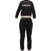 Tom Barron Trainingsanzug Tracksuit With Fashion Print in black | Gr.: L