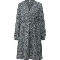 QS S.oliver-qs Dresses Grey/black Größe: 36 | Minikleider Outlet | Damen | Grau