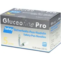 METRADO GmbH Gluceofine Pro Safety Sich.-Pen-Nadeln 3 100 St