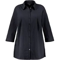 Ulla Popken Hemdbluse in marine | Gr.: 42-44