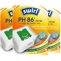 Swirl PH 86/96 Staubfilterbeutel MicroPor Plus Airspace
