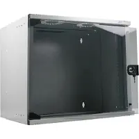 EFB Elektronik EFB 19" 12HE Wandgeh?use faltbar, Tiefe 600mm, 1-teilig, Fla