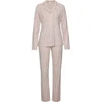 s.Oliver Pyjama pink Gr. 36/38 für Damen. Mit V-Ausschnitt. Bequem
