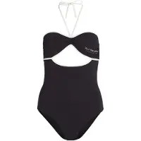 Karl Lagerfeld Badeanzug A1W46031 Schwarz