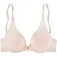 s.Oliver Push-up-BH "Zoè" aus modischen Mesh in Streifen-Optik