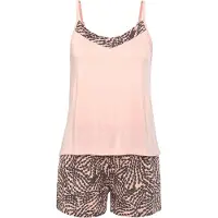 LASCANA Shorty in rosa anthrazit bedruckt | Gr.: 44-46