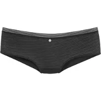 s.Oliver Panty "Zoè", Damen, Gr. 40/42, schwarz, Microtouch, Obermaterial: 87% Polyamid, 13% Elasthan, Unterhosen Panty, aus modischer Spitze in graphischer Optik