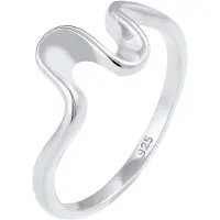 Elli Ring Wellen Wave Strand Maritim 925 Sterling Silber Elli Silber