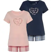 Vivance DREAMS Shorty in mehrfarbig gemustert | Gr.: 40-42