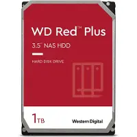 Western Digital Red Plus Interne Festplatte 1 TB 5400 RPM 64 MB 3.5" Serial ATA III