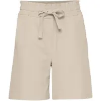 Oxmo OXDaniella Shorts Damen Shorts Elegante Kurze Hose mit Stretch elastischer Bund mit Tunnelzug Regular-Fit