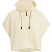 GOLD´S GYM APPAREL Alba - Women's Cropped Sleeveless Hoodie Creme Größe: XL | Kaputzenpullis Outlet | Damen