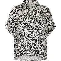 Apricot Klassische Bluse "Printed Turn Up Sleeve Shirt" 1 mit aufgesetzter Tasche