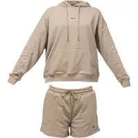 Tom Barron Freizeitanzug WOMEN OVERSIZE FIT SWEATSHIRT AND SHORT SETS in BROWN | Gr.: S