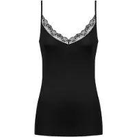 Mey Spaghetti Top Serie Daily Sense Schwarz | Größe 34/36