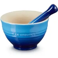 Le Creuset Mörser Le Creuset Steingut Azurblau 11,5 cm (0,3 L)