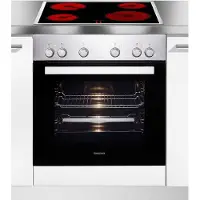 NEFF Constructa CX3HS601, Keramik, 4 Zone(n), Glaskeramik, Schwarz, 58,3 cm, 51,3 cm
