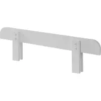 Vipack Absturzschutz Kiddy für Einzelbett 90x200 cm - Hellgrau