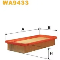WIX FILTERS Luftfilter WA9433