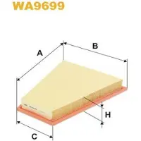 WIX FILTERS Luftfilter WA9699