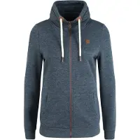 Oxmo Strickjacke Damen Baumwolle blau, L 702054-0004-09940