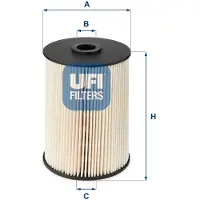 Ufi Kraftstofffilter 26.021.00