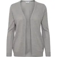Oxmo Strickjacke OXNena in Grau | Gr.: XL