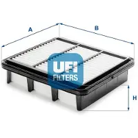 Ufi Luftfilter 30.166.00