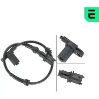 OPTIMAL ABS Sensor Raddrehzahl Vorne Rechts für OPEL Corsa C Schrägheck (X01) 06-S038