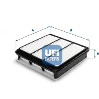 Ufi 30.193.00 Luftfilter für VW Transporter IV Bus (70B, 70C, 7DB, 7DK, 70J, 70K, 7DC, 7DJ)