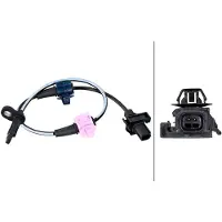 Hella Sensor Raddrehzahl 2-polig Hallsensor 540 mm Kabel für HONDA CR-V