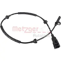 METZGER ABS Sensor Raddrehzahl Hinten Links Hinten Rechts für JAGUAR I-Pace (X590) 09001569