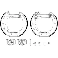 Hella Bremsbackensatz Shoe Kit Pro 8DB 355 003-821